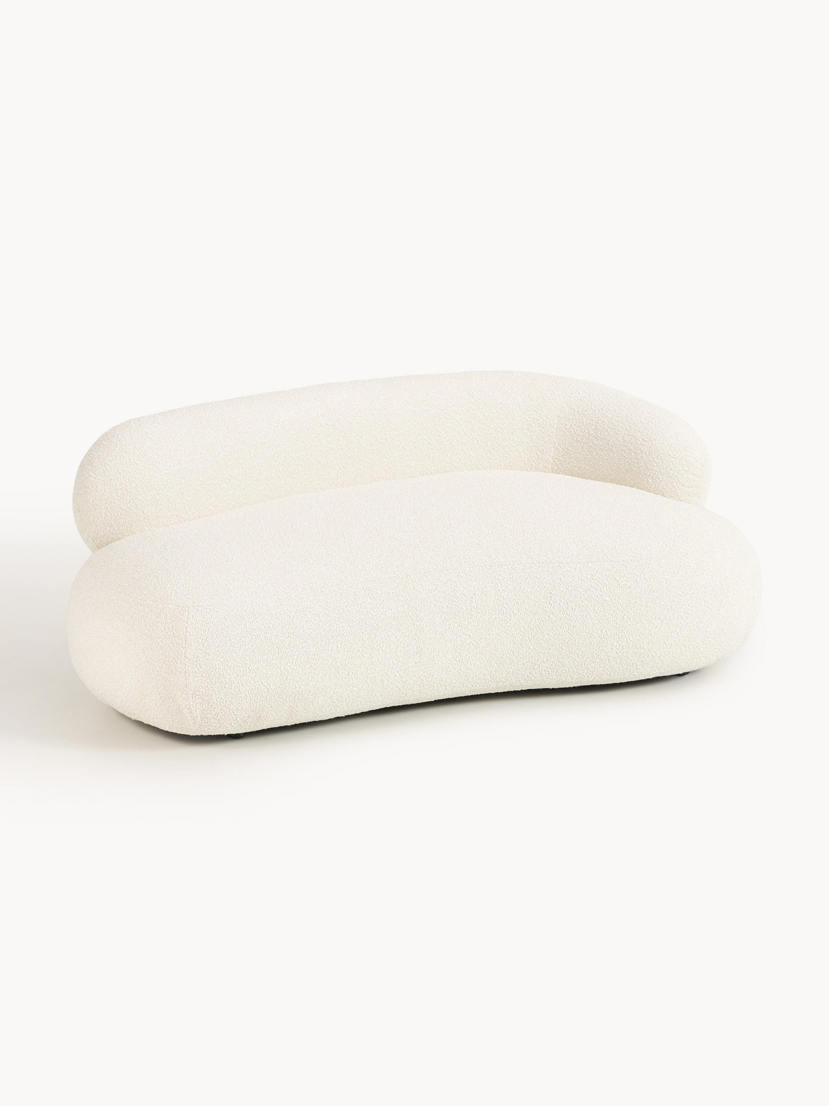 Alba Bouclé Sofa (2-seater) — Off-White