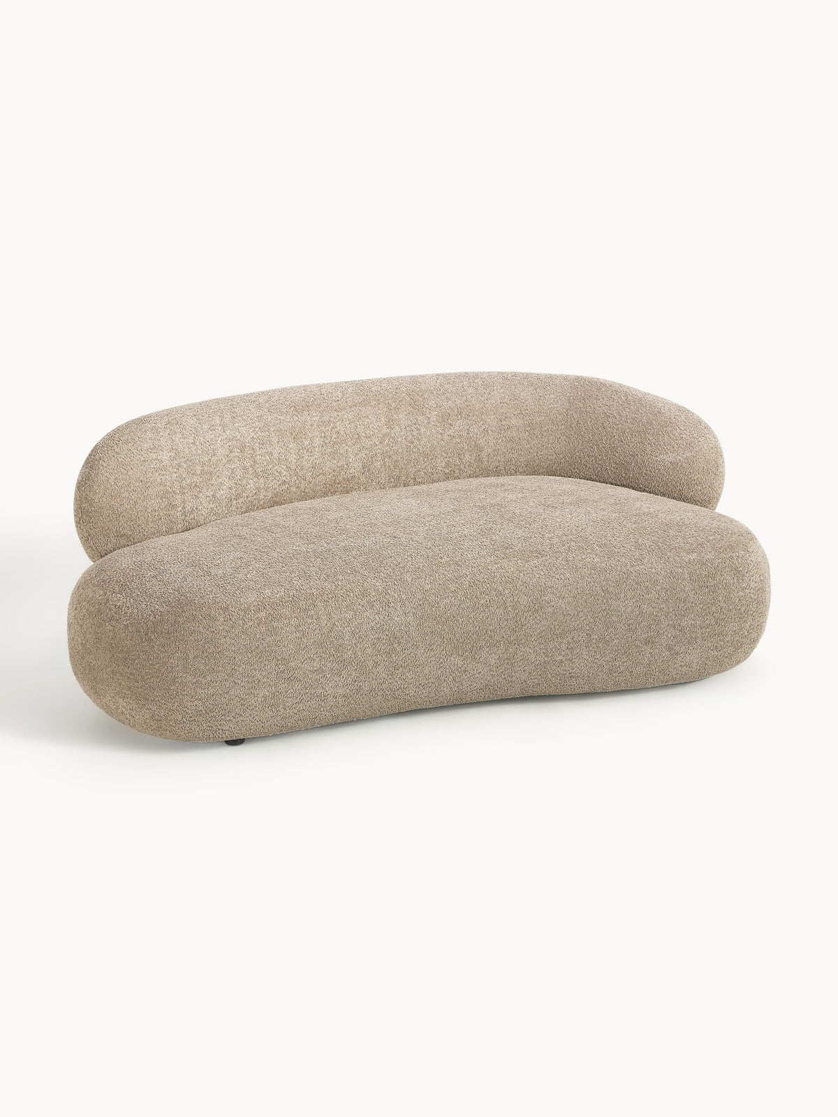 Alba Sofa (2-seater) in Teddy Bouclé — Sage