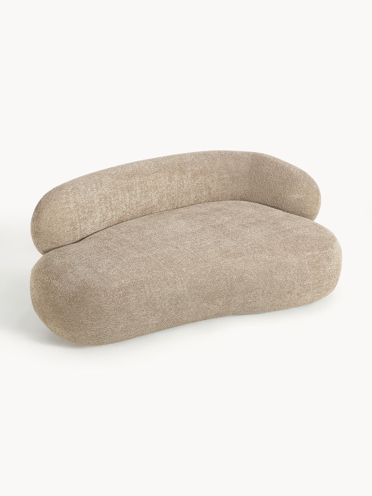 Alba Sofa (2-seater) in Teddy Bouclé — Sage