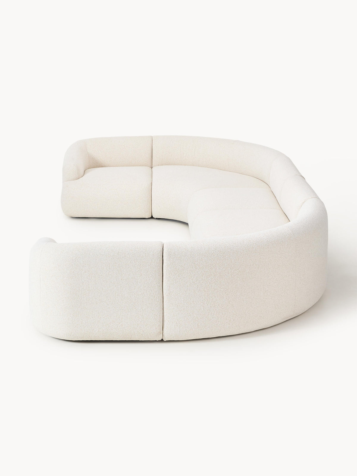 Sofia Modular Bouclé XL Sofa — Ivory