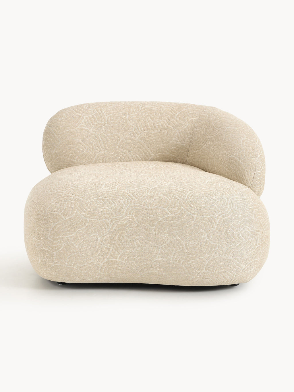 Alba Lounge Chair — Beige
