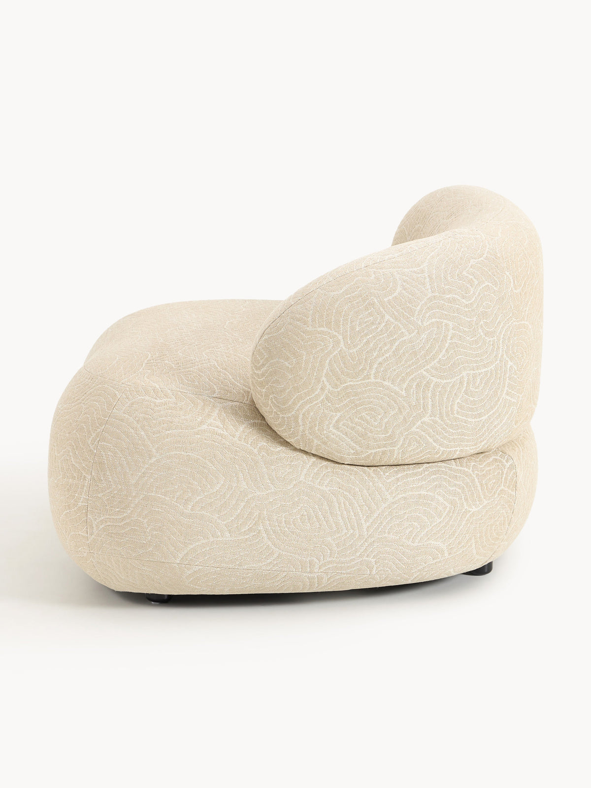 Alba Lounge Chair — Beige