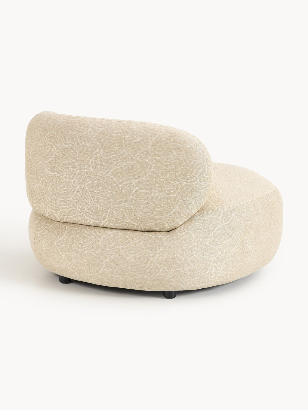 Alba Lounge Chair — Beige