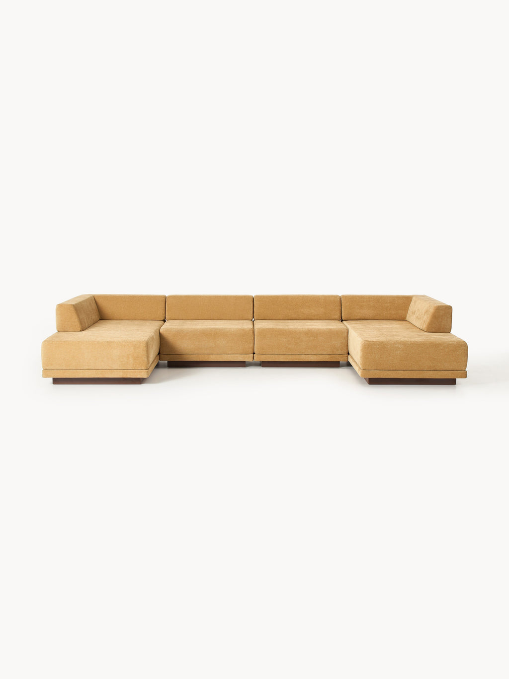 Colin Large Modular Sofa (4-seater) — Yellow